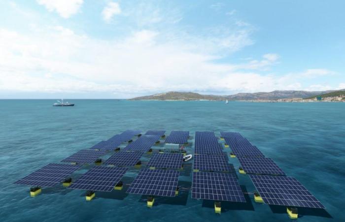 Le premier parc solaire offshore en Méditerranée : Méga Sète
