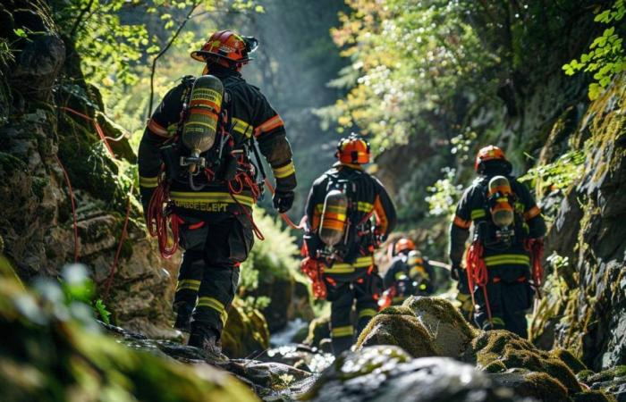 opération de sauvetage des pompiers après un tragique accident à Villebois