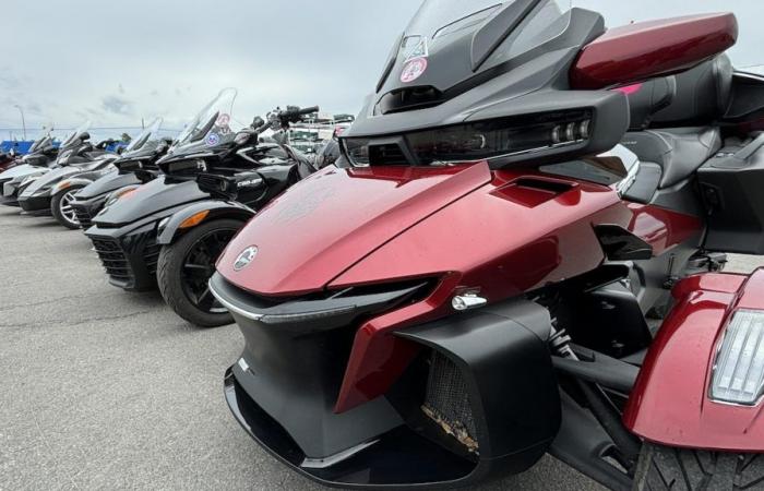 Près de 400 motocyclistes se sont rassemblés à Sept-Îles ce week-end