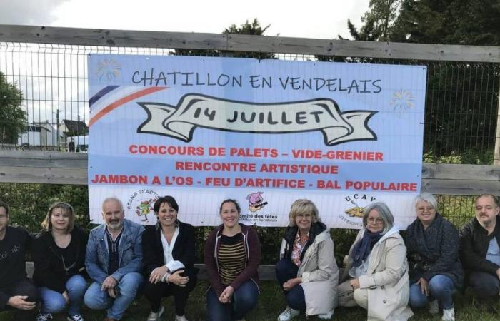 Les festivités du 14 juillet à Châtillon-en-Vendelais rassemblent des associations