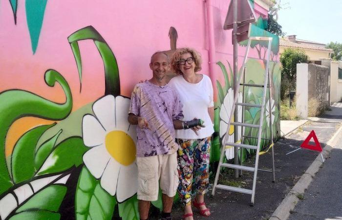 Reka, l’artiste du bonheur qui fait sourire avec sa nouvelle fresque