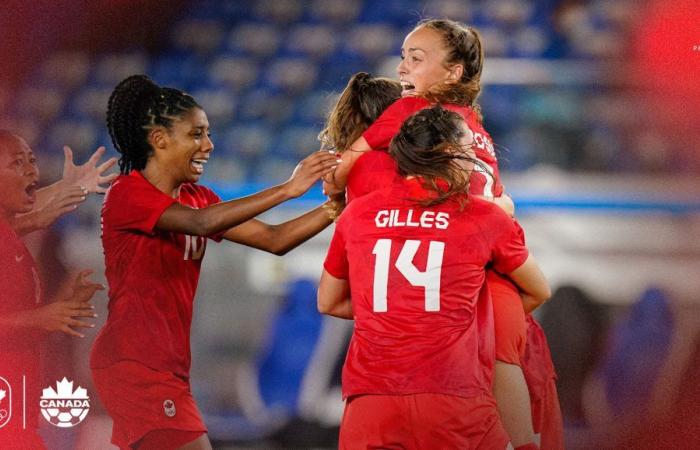 L’équipe canadienne se rendra à Paris 2024 en tant que championne en titre de soccer féminin – Équipe Canada – .