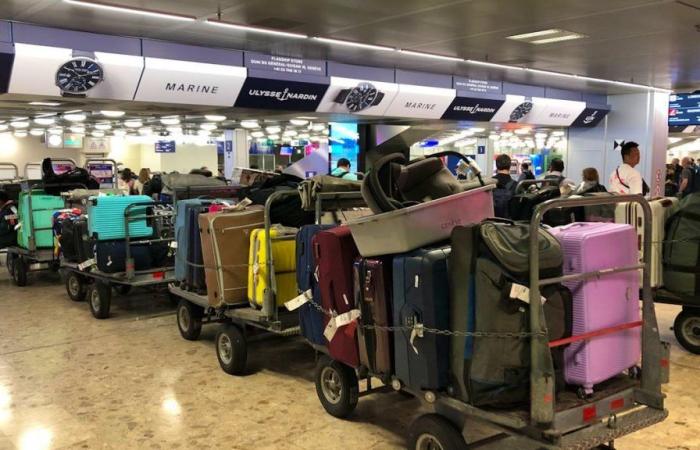 « C’est la catastrophe à l’aéroport, les valises s’accumulent » – .