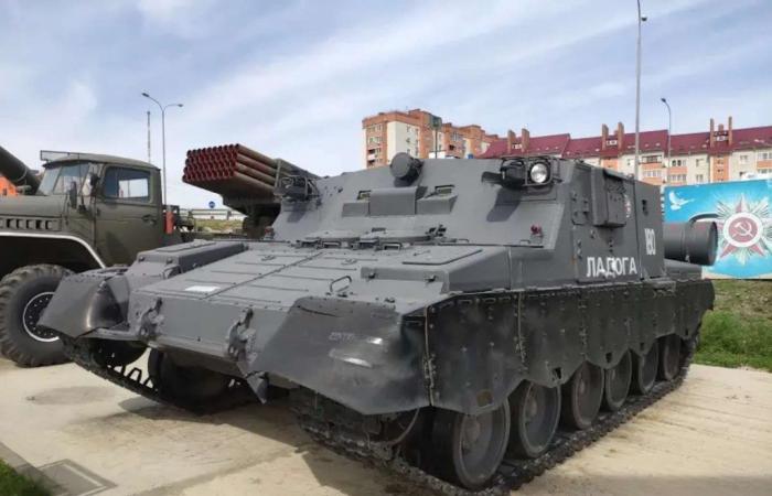 Un char russe très rare, préparé pour l’apocalypse nucléaire, détruit par l’Ukraine