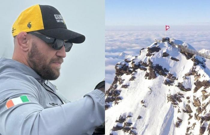 Conor McGregor gravit le sommet d’une montagne suisse ! – .