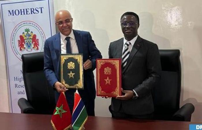 Signature à Banjul d’un protocole d’accord sur l’enseignement supérieur – .