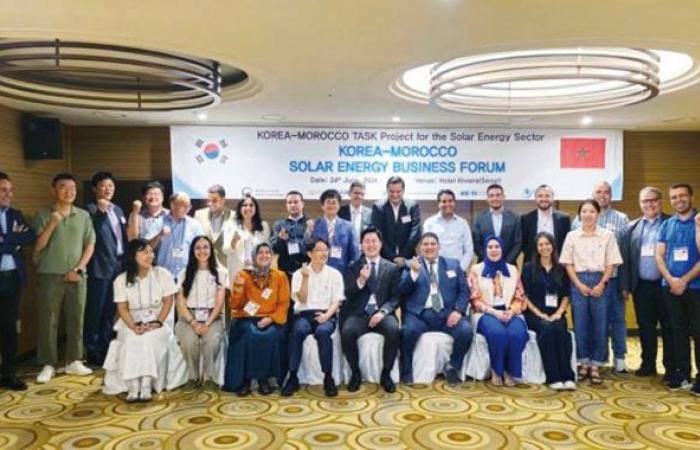 Et deux pour la tournée industrielle de l’énergie solaire Corée-Maroc – Aujourd’hui le Maroc