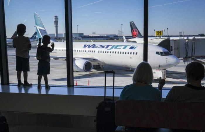 WestJet annule 77 % de ses vols en raison d’une grève