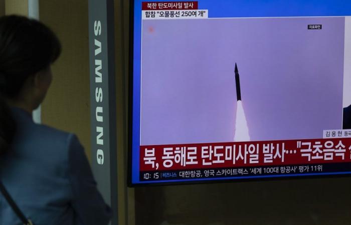 La Corée du Nord tire deux missiles balistiques dans la mer du Japon – .