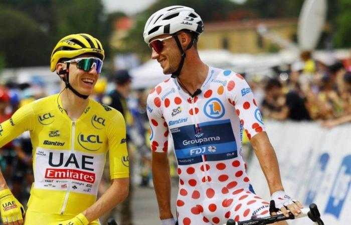 Tour de France. Pourquoi Valentin Madouas porte le maillot à pois sur la troisième étape