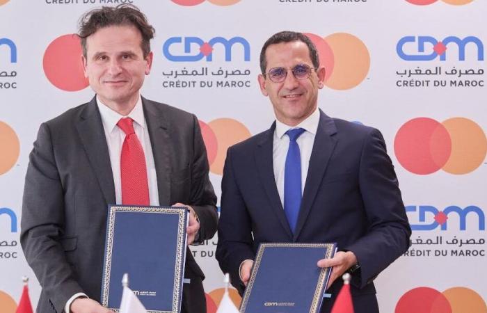 Le Crédit du Maroc s’associe à MasterCard pour sa transformation digitale – .