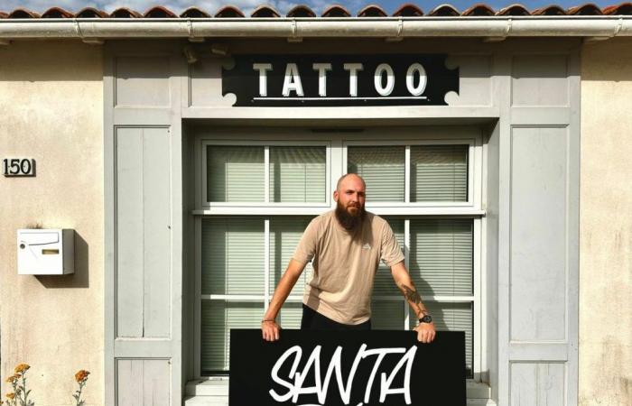 a Rochelais opens a temporary tattoo parlor on the Ile de Ré – .