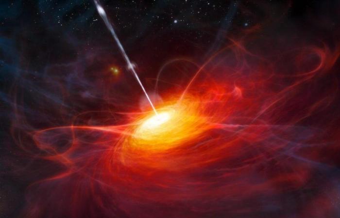 Un trou noir gigantesque remet en question les premières théories de l’Univers.