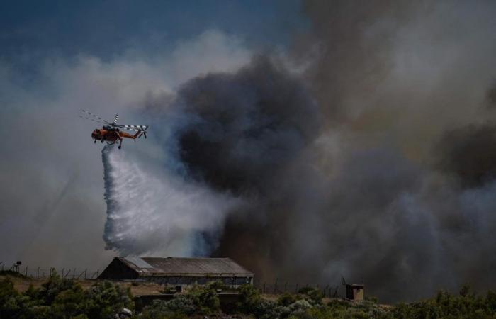plusieurs incendies de forêt se déclarent près d’Athènes, le pire est craint pour cet été – .