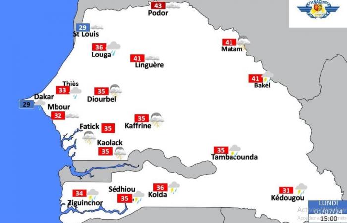 L’ANACIM annonce encore de la pluie, voici les régions concernées – .