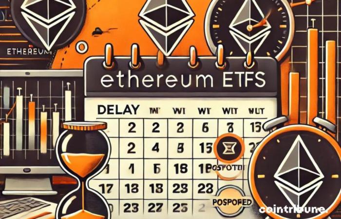 Le lancement de l’Ethereum ETF a encore été retardé