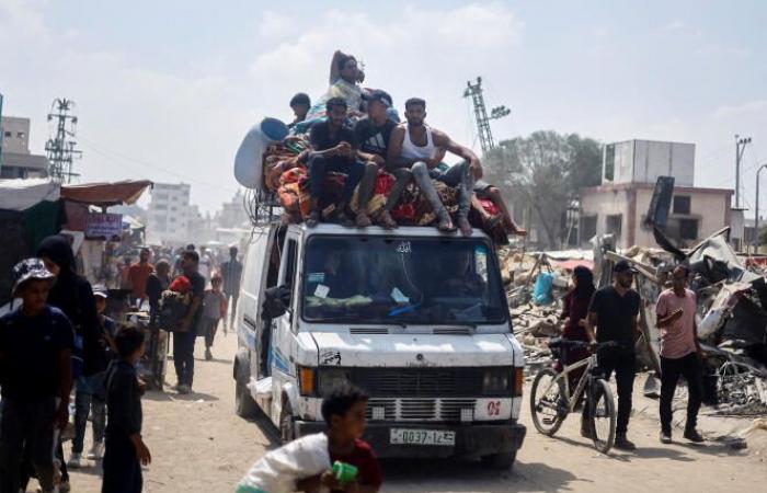 De nouveaux ordres d’évacuation dans le sud de la bande de Gaza affectent 250 000 personnes, selon l’ONU – .