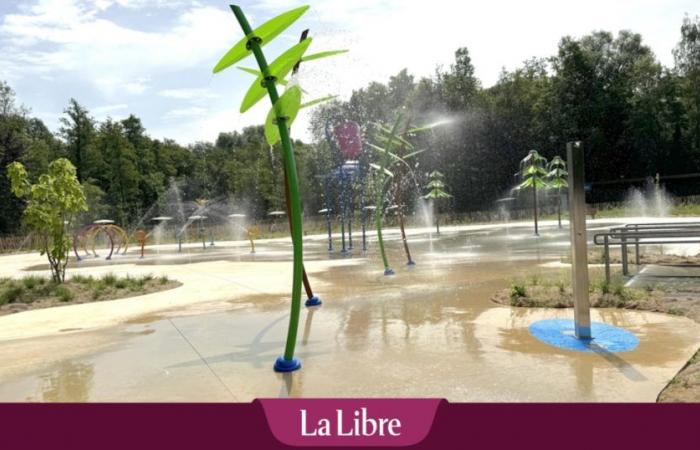 A peine ouvert, le plus grand parc à jets d’eau d’Europe, au Bois des Rêves à Ottignies-Louvain-la-Neuve, doit déjà fermer : « C’est pas de chance »