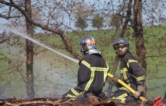 90 pompiers sur place – .