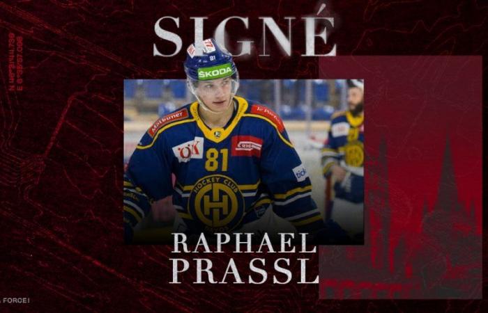 Raphael Prassl s’engage au Lausanne Hockey Club – Lausanne HC – .