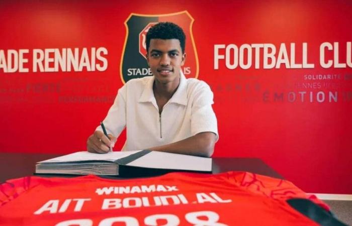Stade Rennais. Le défenseur central marocain Abdelhamid Ait Boudlal signe jusqu’en 2028