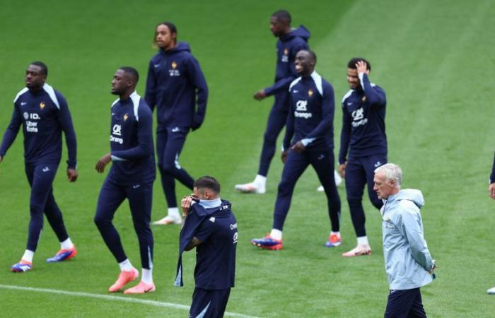 repos, exercices devant le but… Les Bleus débutent la préparation du quart de finale – .
