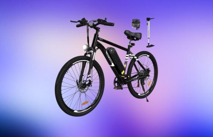 Cdiscount
      vous
      propose
      une
      offre
      immanquable
      sur
      ce
      vélo
      électrique
      sur
      son
      site