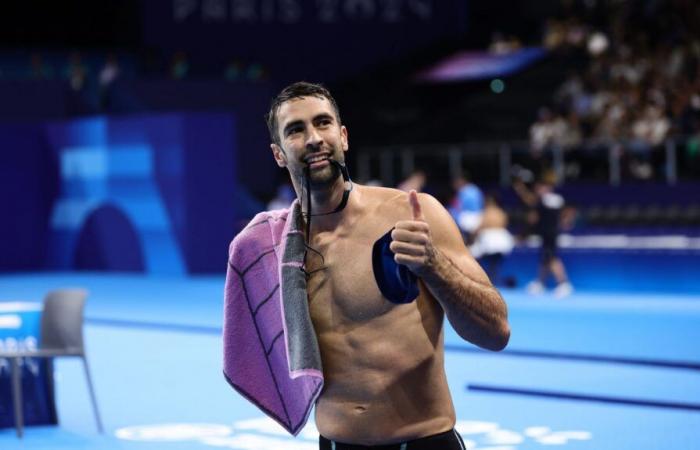 deuxième
      médaille
      de
      bronze
      pour
      Laurent
      Chardard
      au
      100
      m
      nage
      libre