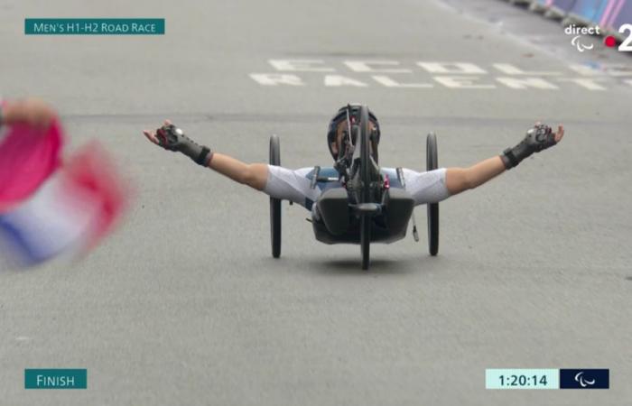 Florian
      Jouanny
      remporte
      la
      médaille
      d'or
      en
      cyclisme
      sur
      route