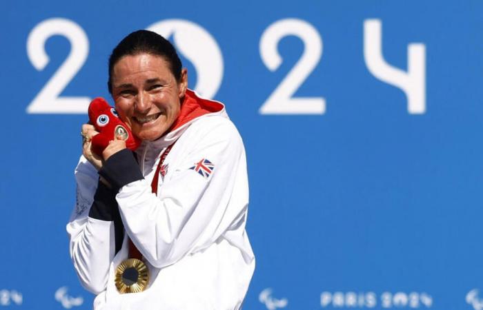 19e
      titre
      pour
      la
      légende
      britannique
      du
      paracyclisme
      Sarah
      Storey