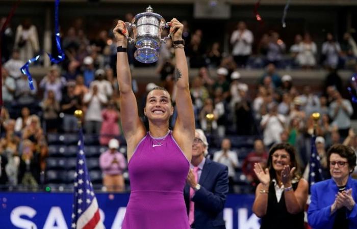 Sabalenka
      enfin
      reine
      à
      New
      York