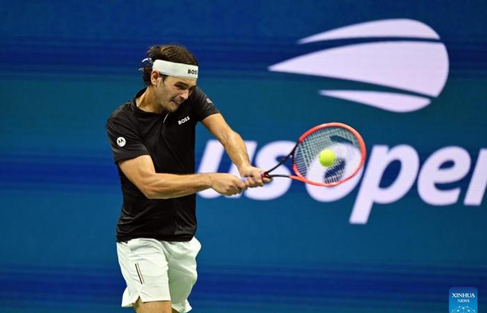 Les
      temps
      forts
      de
      la
      demi-finale
      masculine
      de
      l'US
      Open
      2024-Xinhua