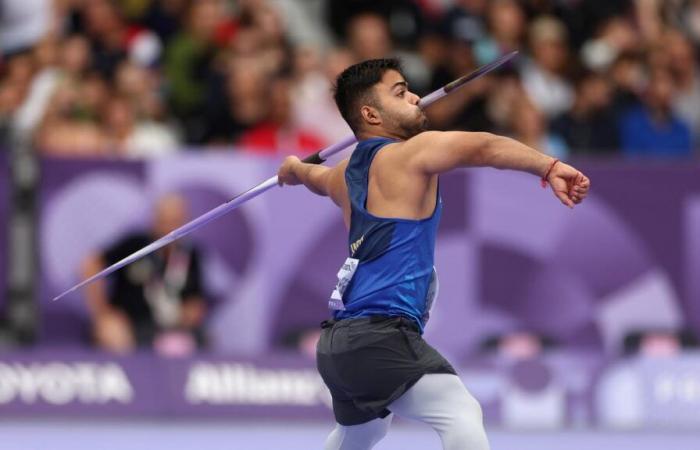 La
      médaille
      d'argent
      de
      Navdeep
      transformée
      en
      médaille
      d'or
      au
      lancer
      du
      javelot
      masculin
      F41
      aux
      Jeux
      paralympiques