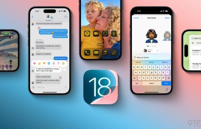 iOS
      18
      RC
      bêta
      et
      plus
      de
      mises
      à
      jour
      désormais
      disponibles
      avant
      le
      lancement
      public