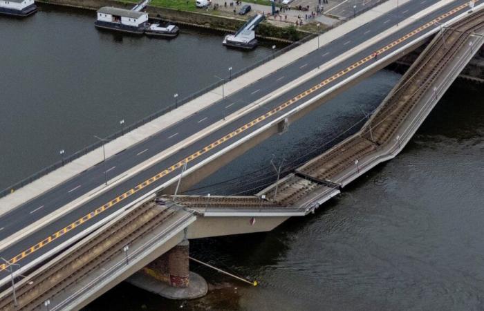 Effondrement
      partiel
      d'un
      pont
      en
      Allemagne,
      aucune
      victime