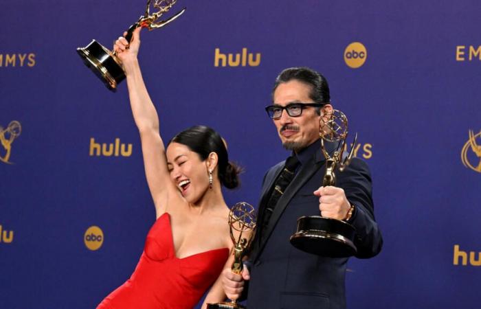 «
      Shogun
      »,
      une
      série
      non
      anglophone
      triomphe
      aux
      Emmy
      Awards