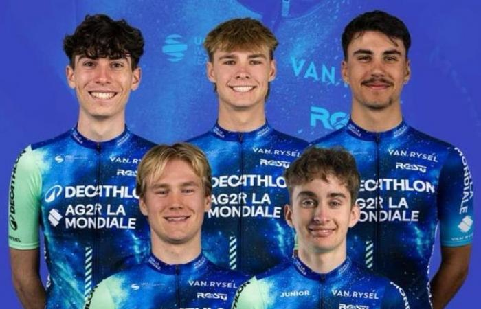 Cyclisme. Transfert – Cinq jeunes promus chez Decathlon AG2R La Mondiale en 2025