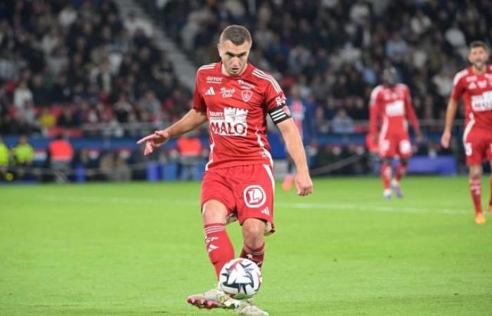 Stade Brestois captain Brendan Chardonnet before Champions League debut (Football)