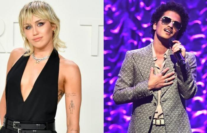 Miley Cyrus accusée d’avoir plagié Bruno Mars