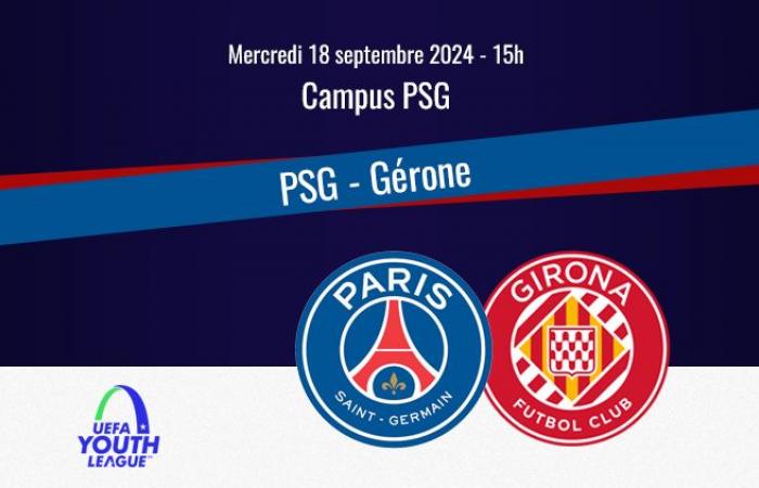 PSG/Gérone (Youth League, 0-2), douche froide pour les jeunes parisiens