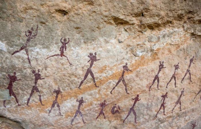 Ces peintures rupestres sud-africaines révèlent d’étranges créatures vieilles de 250 millions d’années !