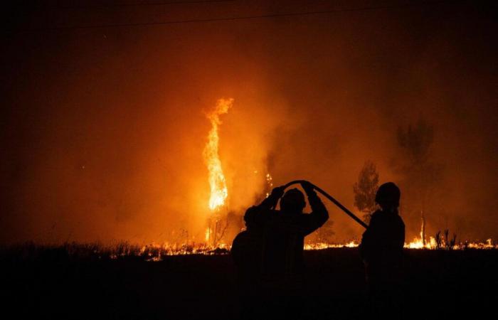 Sept morts dont quatre pompiers, des milliers d’hectares en feu, la France envoie 4 Canadairs