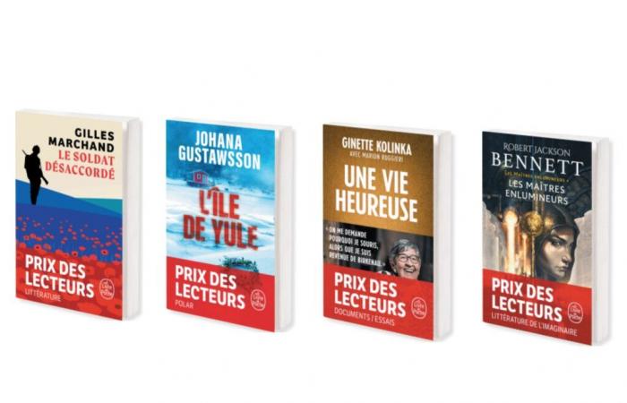 Les lauréats du prix des lecteurs du Livre de Poche 2024