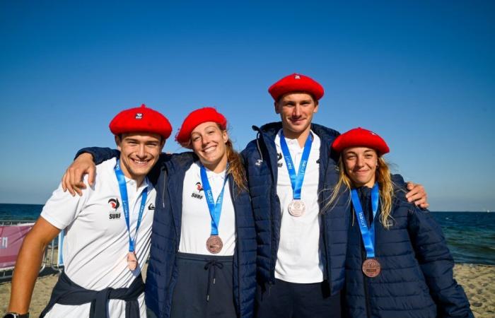 La France décroche le bronze au relais