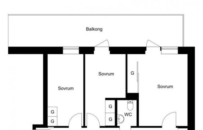 Un appartement moderne et lumineux de 93m2 avec terrasse