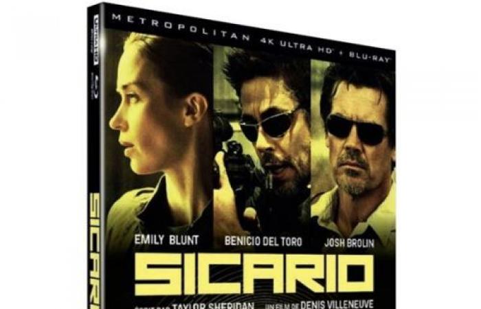 Sicario (2015) de Denis Villeneuve en Blu-ray 4K Ultra HD le 6 décembre