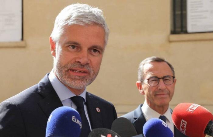 Laurent Wauquiez annonce aux députés LR qu’il ne sera pas ministre