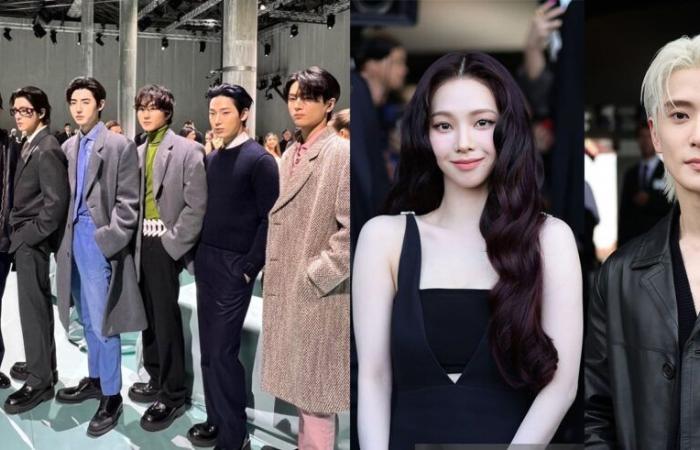 ENHYPEN, KARINA (aespa) et Jaehyun (NCT) au défilé PRADA à la Fashion Week de Milan – K-GEN