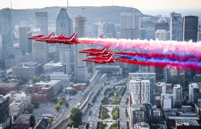 Voici pourquoi des avions de chasse ont survolé Montréal