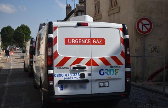 à Nogent-le-Rotrou, une panne de gaz rue Saint-Martin suite à des travaux